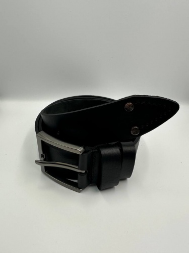 Ремень джинсовый 45ДЖЭК100-107КЛ, черный