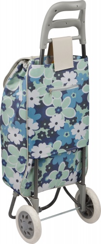 Тележка с сумкой A204 "Незабудки", 25 кг