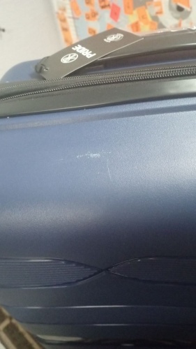 Чемодан - Pride PP204 синий S+ (малый+) УЦЕНКА