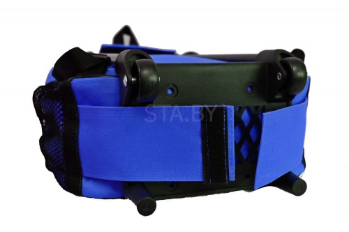 Чемодан-рюкзак детский 3 в 1 синий без игрушки