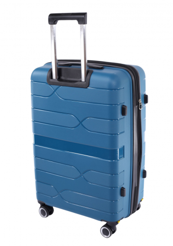 Чемодан - Pride PP204 синий, морская волна S+ (малый+) УЦЕНКА