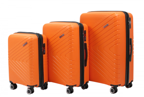 Чемодан - Pride PP202 оранжевый S (малый)