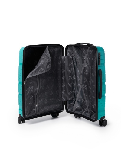 Чемодан - Pride PP9802 синий M (средний)