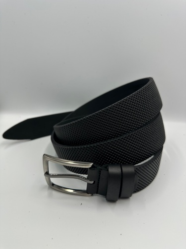 Ремень мужской брючный л35 -1 дождь, черный 