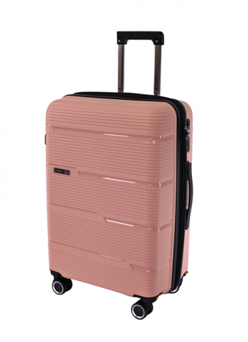 Чемодан - Pride PP203 пудровый комплект 3 шт