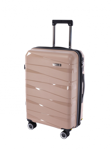 Чемодан - Pride PP201 капучино комплект 3 шт