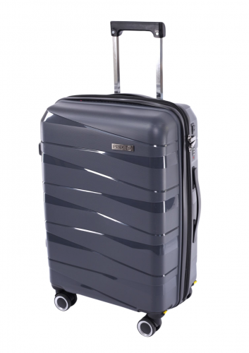 Чемодан - Pride PP201 серый L (большой)