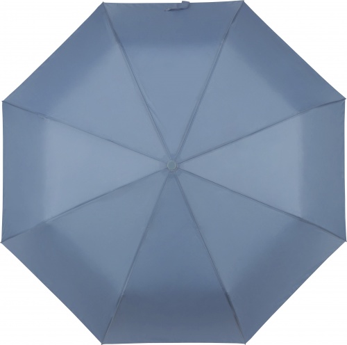 Зонт полуавтоматический складной, 98 см, голубой