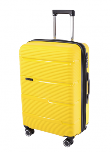 Чемодан - Pride PP203 желтый L (большой)
