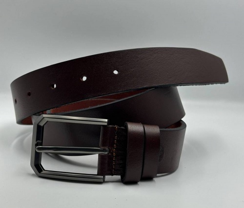 Ремень мужской брючный НП35ММ100, виски