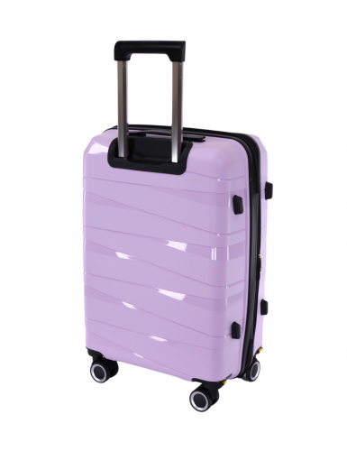 Чемодан - Pride PP201 сиреневый комплект 3 шт