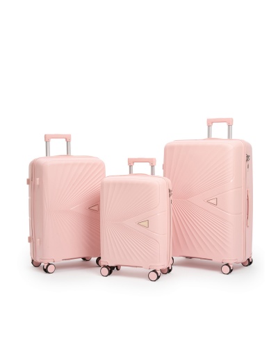 Чемодан - Maleta PP-53 светло-розовый L (большой)